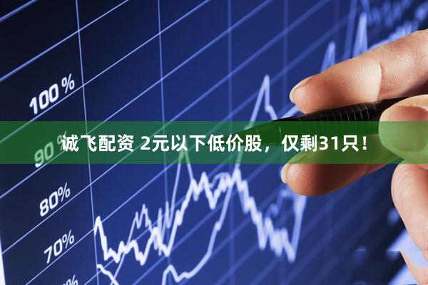 诚飞配资 2元以下低价股,仅剩31只!